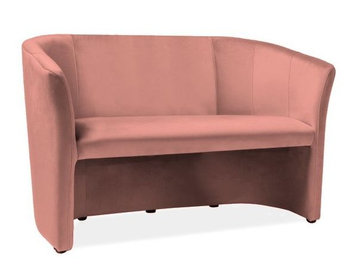 Sofa Tm-2 Velvet Wenge / Bluvel 52 Róż Antyczny