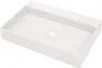 Umywalka nablatowa Deante Correo 60x40 cm prostokątna biały mat CQR_AU6S