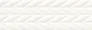 Glazura French Braid white str mat rectified 29x89 Cersanit