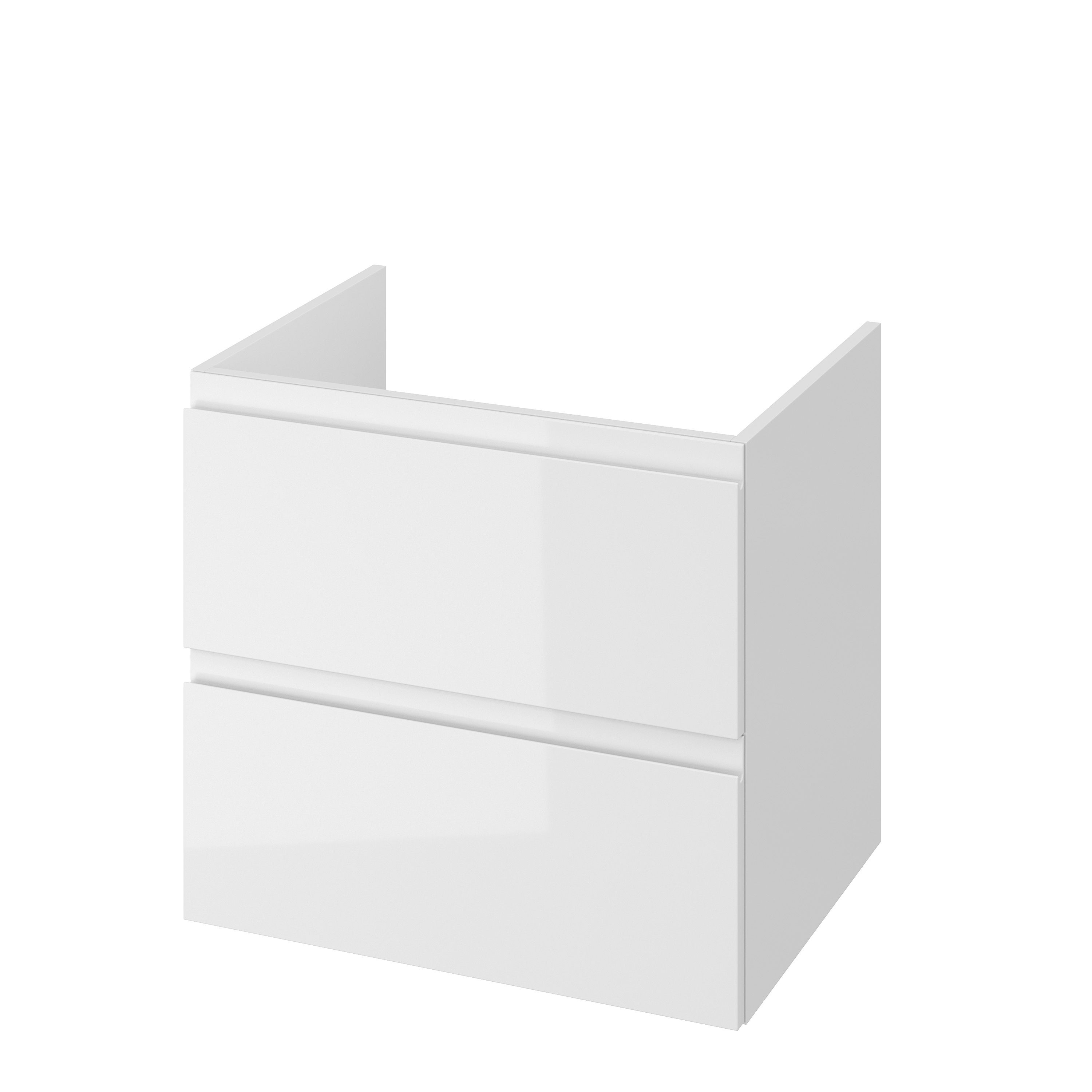 Szafka łazienkowa pod umywalkę Cersanit Moduo 50 cm biały połysk S929-012