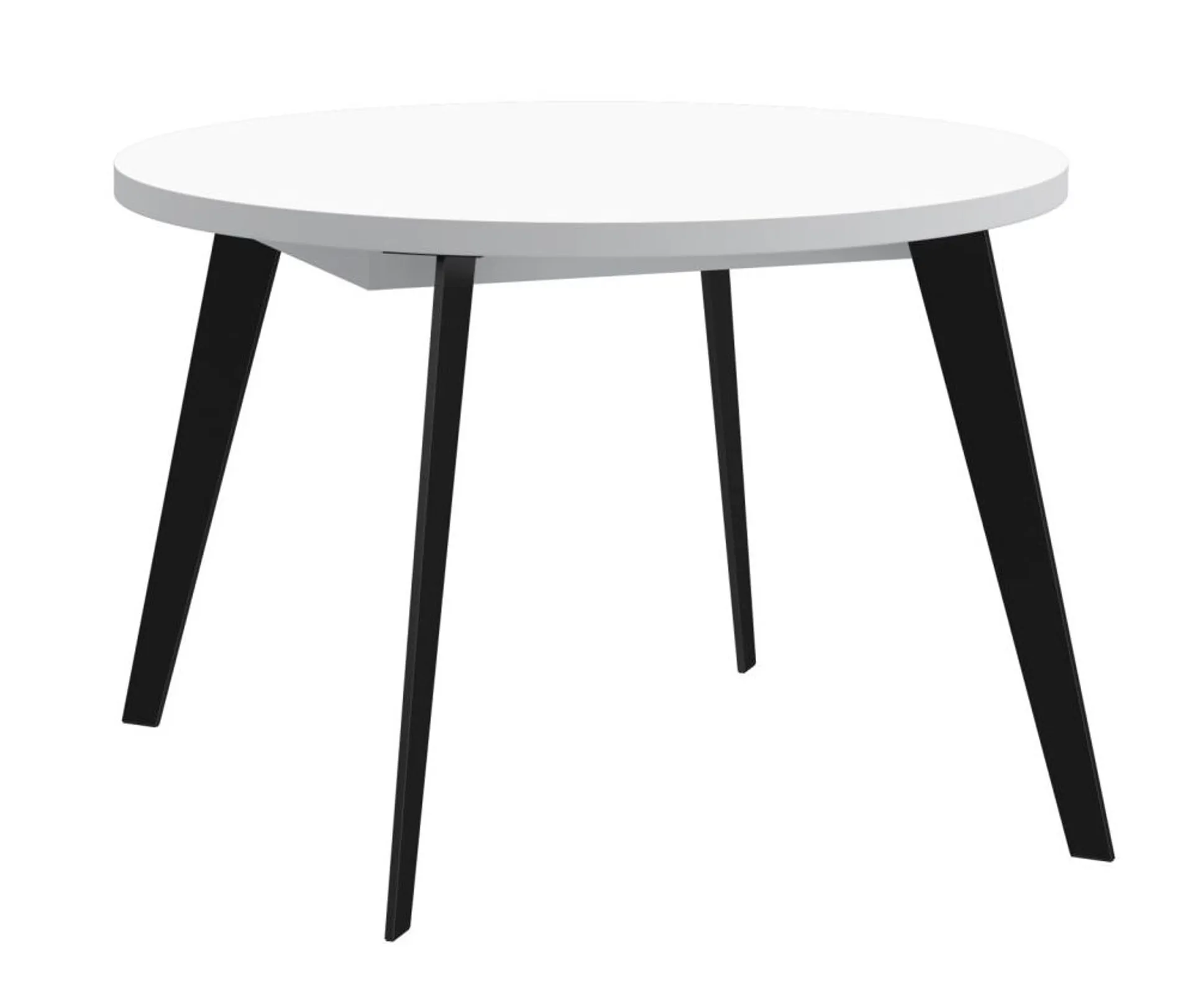 Stół Tblt7001-120-904 110(155)X74 Czarny / Biały