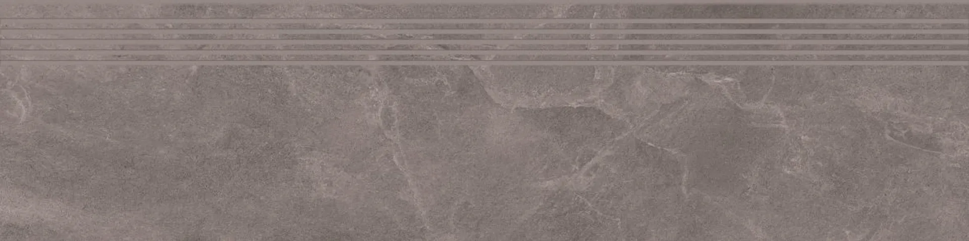 Stopnica Marengo grey steptread mat rectified 29,8x119,8 Cersanit