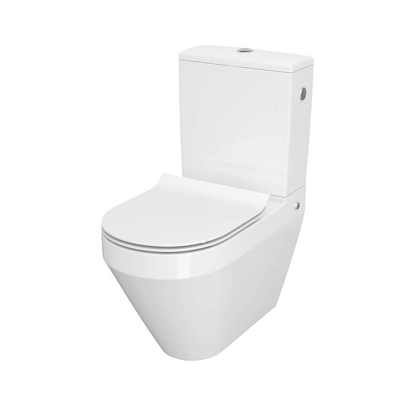 Kompakt WC Cersanit Crea Cleanon z deską duroplast wolnoopadającą K114-013