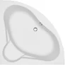 Wanna narożna Cersanit Venus 140x140 cm symetryczna biały połysk S301-038