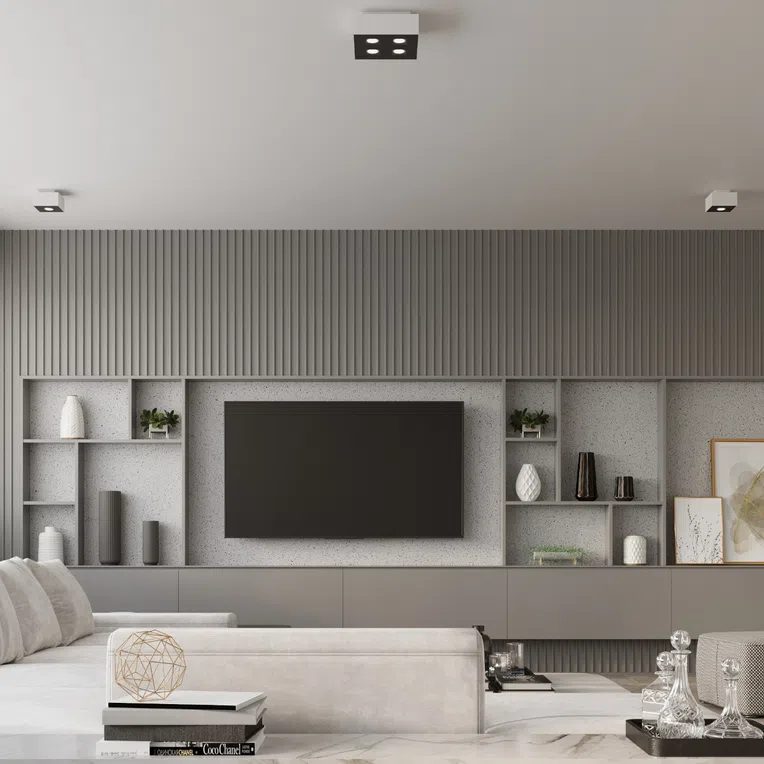 PLAFON MONO 3 3XGU10 BIAŁY/CZARNY