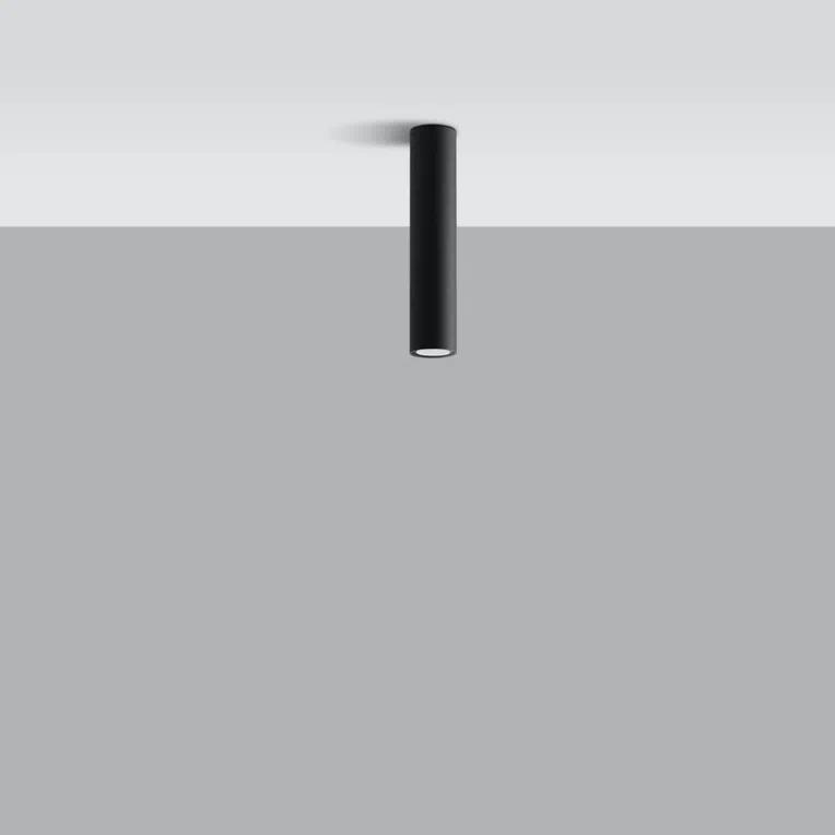 PLAFON LAGOS 30 1XGU10 CZARNY