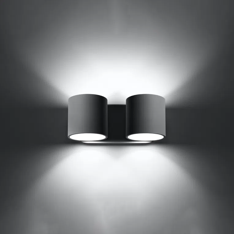 KINKIET ORBIS 2 2XG9 SZARY