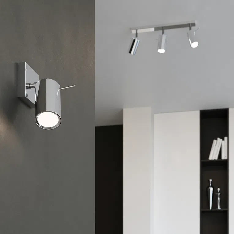 Lampa Reflektor Ring 4 4Xgu10 Chrom