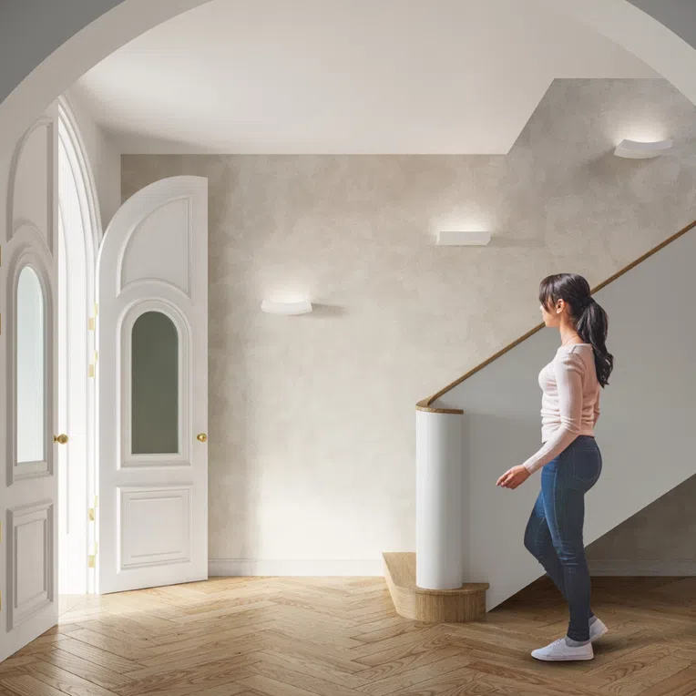 KINKIET CERAMICZNY TAUGAN 2XG9 BIAŁY