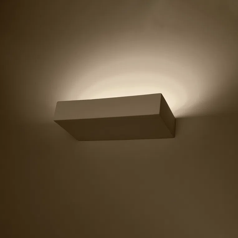 KINKIET CERAMICZNY TAUGAN 2XG9 BIAŁY