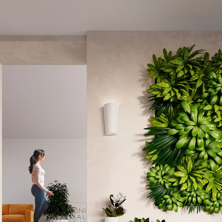 KINKIET CERAMICZNY LANA 1XE27 BIAŁY