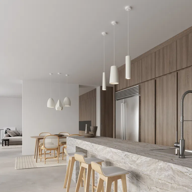 LAMPA WISZĄCA CERAMICZNA PAVLUS 1XE27 BIAŁY