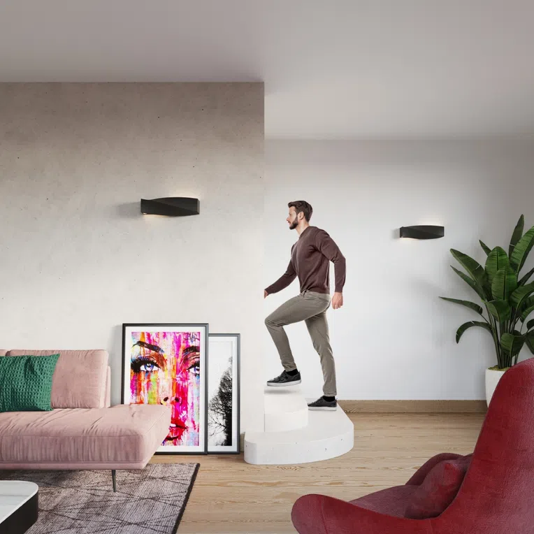 KINKIET SIGMA 1XE27 CZARNY