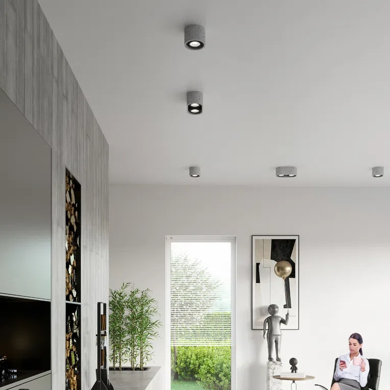 Oprawa Sufitowa Basic 2 2Xgu10/Es111 Szara