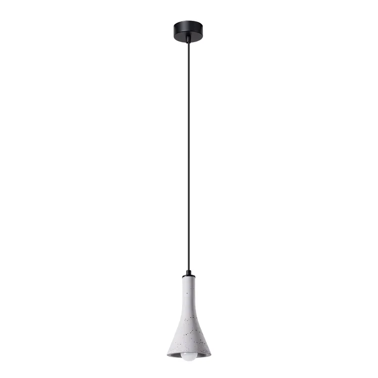 LAMPA WISZĄCA REA 1 1XE14 SZARY