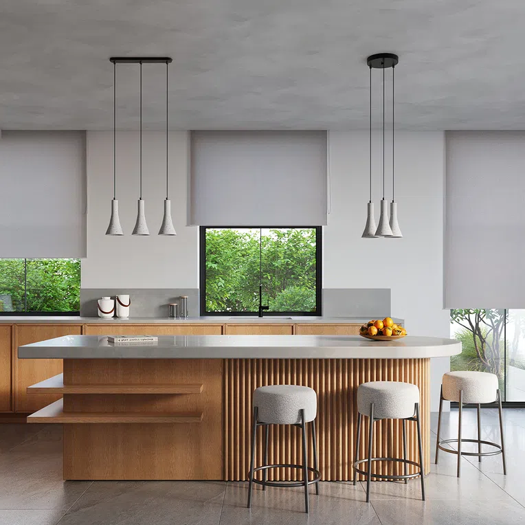 LAMPA WISZĄCA REA 1 1XE14 SZARY