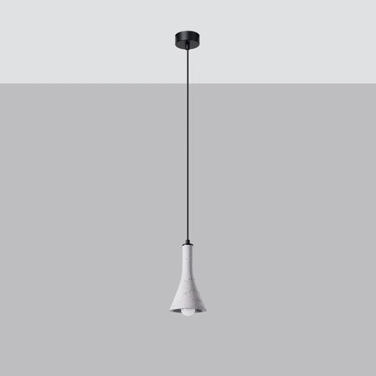LAMPA WISZĄCA REA 1 1XE14 SZARY