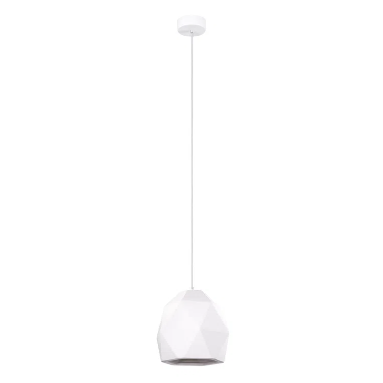 LAMPA WISZĄCA CERAMICZNA MINT 1XE27 BIAŁY