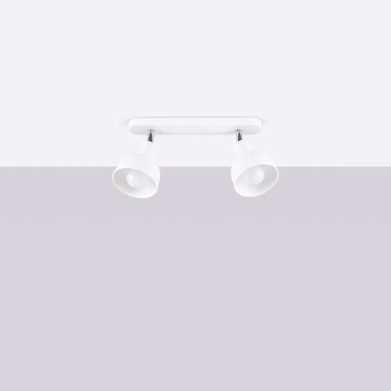 PLAFON ELBA 2 2XE27 BIAŁY