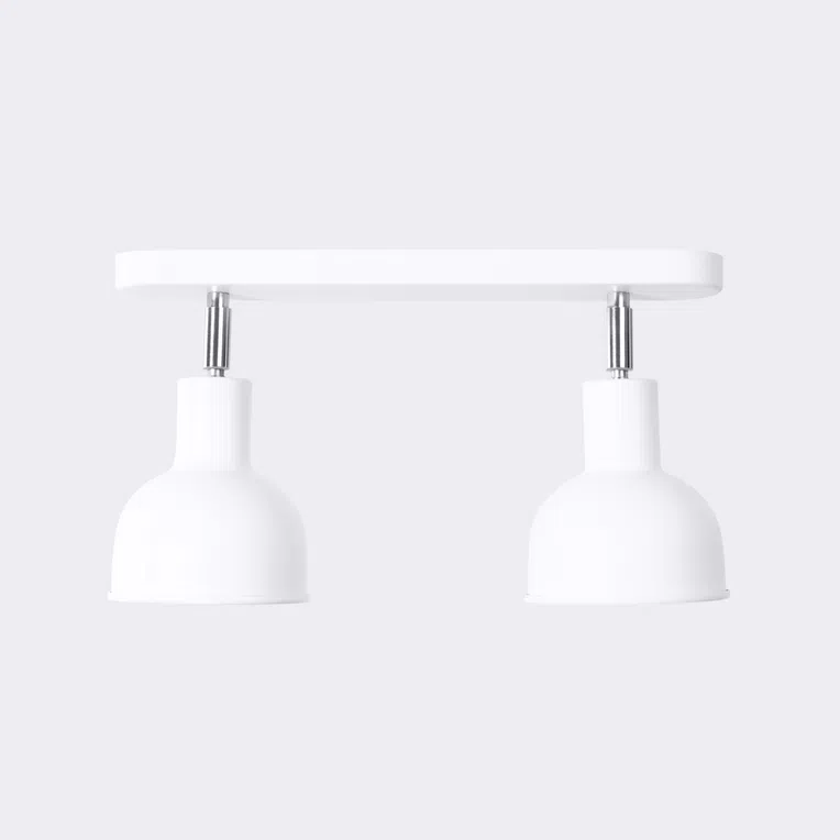 PLAFON ELBA 2 2XE27 BIAŁY