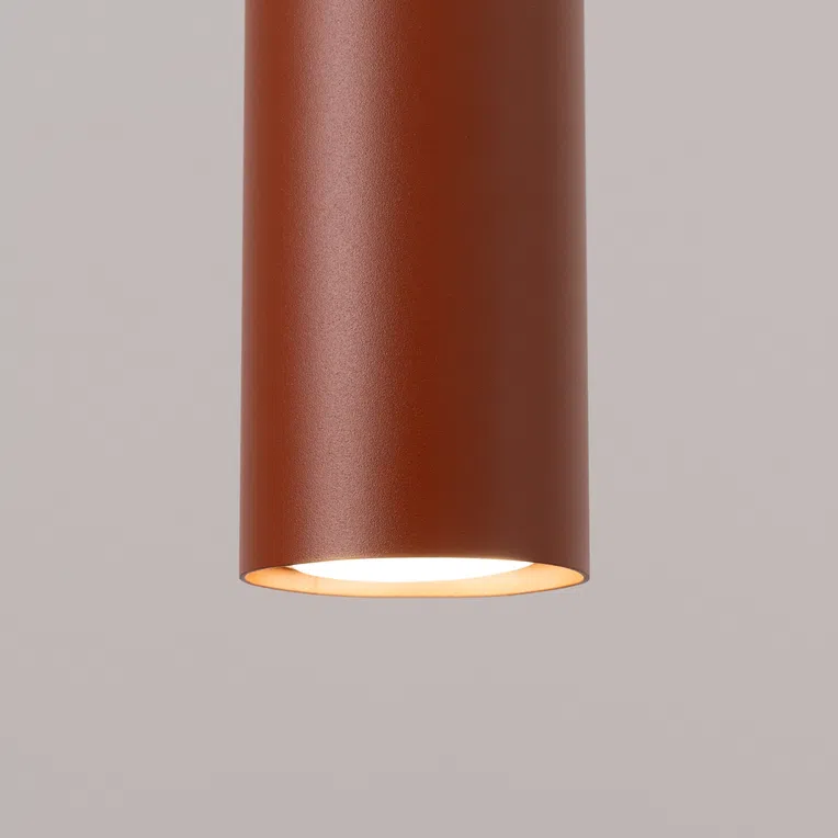 LAMPA WISZĄCA LAGOS SL.1489 1XGU10 OCHRA CZERWONA