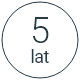 5 lat gwarancji