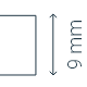 Grubość 9 mm