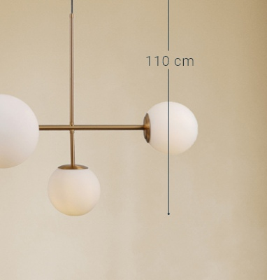 Całkowita wysokość: 110 cm