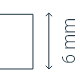 Grubość szkła 6 mm
