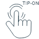 Bez uchwytów (tip-on)